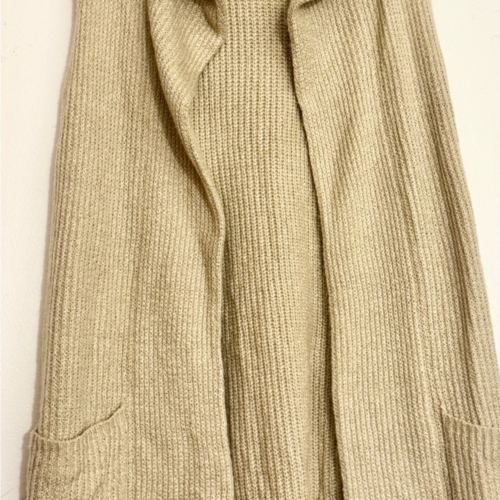 Merona Cream Open Front Cardigan